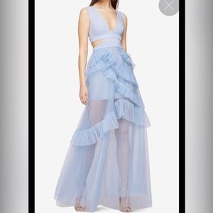 BCBG Max Azria | Joela pleated tulle gown |NWT